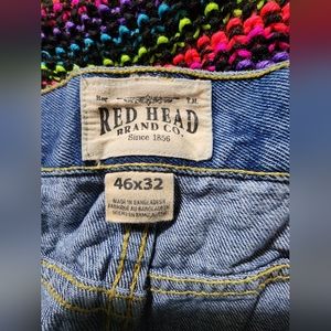 Men's Red Head Jeans